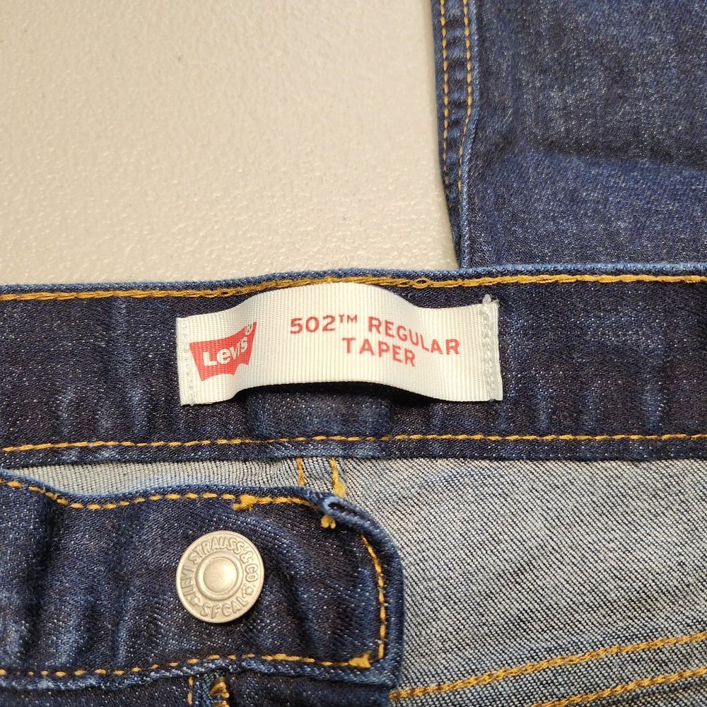 Levis‎ 502 Regular Taper Boys Jeans - Size 18 - 28x28 - Picture 6 of 10